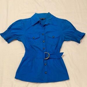 Rampage Button Up Top